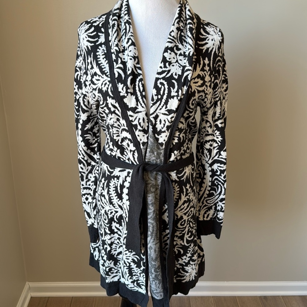 Soft Surroundings Belted Cardigan Sweater 🌼